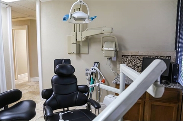 comfortable seating in our operatory at Aces Dental