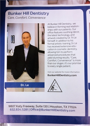 Dr. Le In The May 2017 Issue of Houstonia Magazine