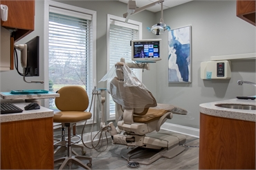 Treatment room at Mountainside Family Dental