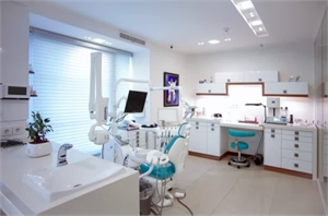 Modern private dental clinic equipment