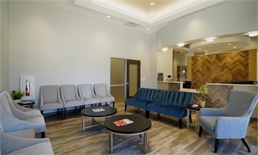 Patient waiting area at Smiles at Murphy