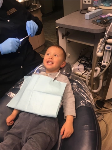 Kids are completely relaxed when they visit Spokane dentist Cascade Dental Care - North Spokane