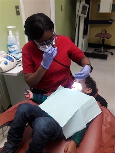Dental hygienist at Premier Dental Care