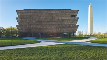 National Museum of African American History and Culture at 6.8 miles to the south of Washington DC  