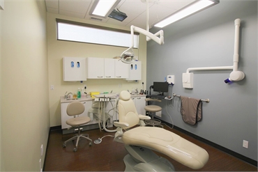 Dental chair at our  general dentistry in Okotoks AB T1S 1Z6