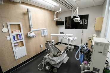 State of the art dental chair at our cosmetic dentistry clinic Anchorage Midtown Dental Center