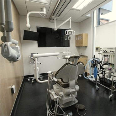 Modern equipment in the operatory at Anchorage Midtown Dental Center