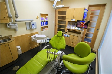 Advanced dental equipment at Anchorage Midtown Dental Center