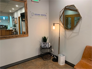 Front desk at Sound Dental Solutions
