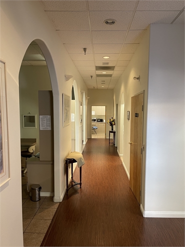 Hallway at Simi Valley dentist Sequoia Dentistry