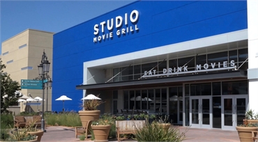 Studio Movie Grill - Simi Valley at 11 minutes to the west of Simi Valley dentist Sequoia Dentistry