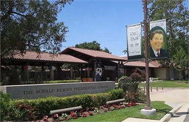 Ronald Reagan Presidential Library 14 minutes to the west of Simi Valley dentist Sequoia Dentistry