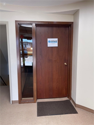 Entrance door to Ashland Dental Arts office