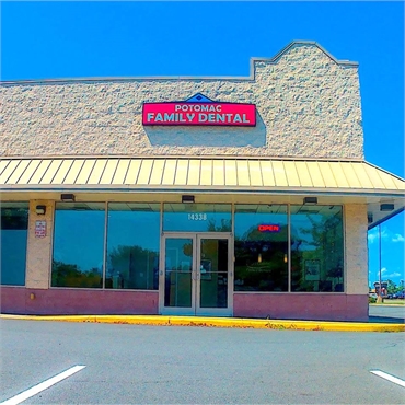 front view of potomac family dental