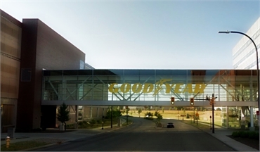 Goodyear Headquarters on 200 Innovation Way located just 4 miles to the south of Akron dentist Dr. J