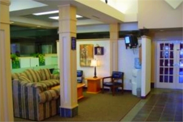 waiting area at Akron cosmetic dentist Dr. Joseph G. Marcius's office