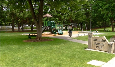 McIntire Family Park at 2 minutes drive to the north of Hayden dentist Northwest Natural Dentistry