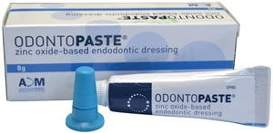 Odontopaste is a dressing used in root canal treatments to reduce post operative pain