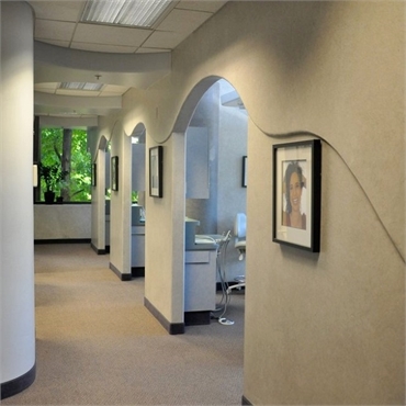 Hallway at Hornbrook Center for Dentistry