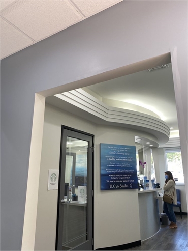 Reception area at Chatsworth Dental Group