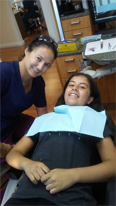Children love dental hygienists at Chatsworth Dental Group