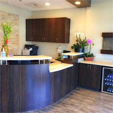 Front desk at Persimmon Dental Care