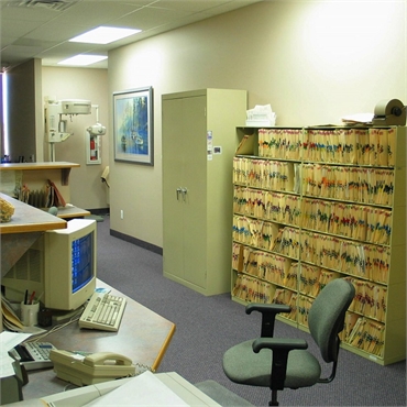Patient records at Clinton Township dentist Michael J Aiello DDS's office