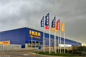 IKEA at just 12 minutes drive to the east of Clear Smile Dental Care