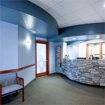 front desk at the office of Spokane dentist Max H. Molgard Jr DDS FACP