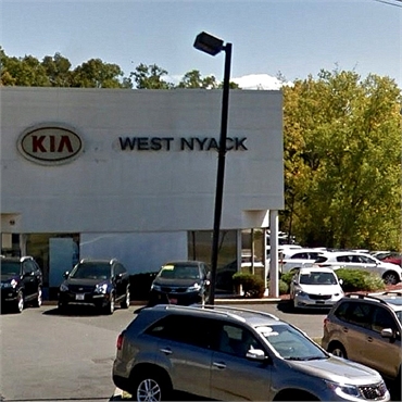 Kia of West Nyack at 8 minutes drive to the north of West Nyack dentist Orangetown Smiles