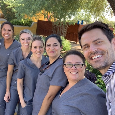 Scottsdale dentist Dr. Kent Tuttle and his team at Kent Dental