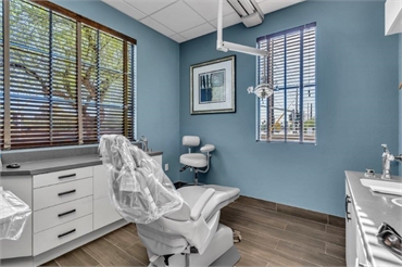 Dental chair at Radiant Family Dentistry