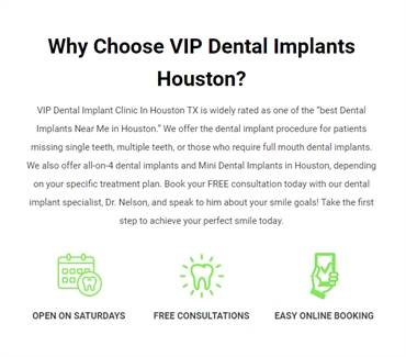 Why Choose VIP Dental Implants