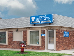 Outside of Malouf Family Dentistry