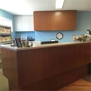 Front office at the dental clinic of Rolando Cibischino DMD in Hackensack NJ