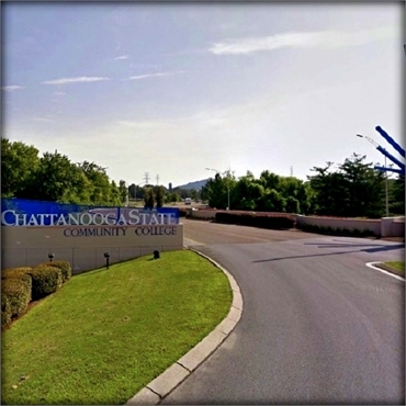Chattanooga State Community College 9.5 miles to the north west of Shallowford Smiles
