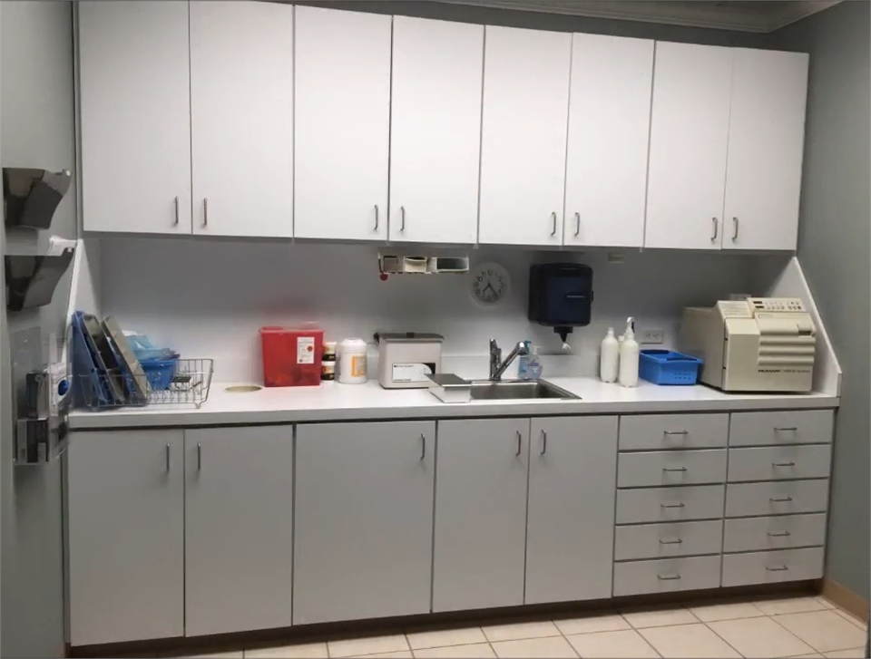 Sterilization area at Allen Smiles Dentistry
