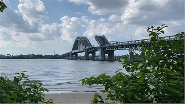 Tacony-Palmyra Bridge at 13 minutes drive to the south of Premiere Dental of Northeast