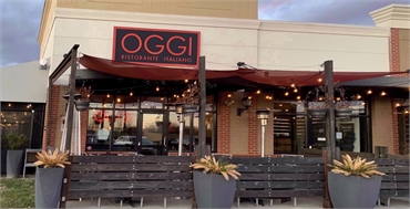 OGGI Ristorante few paces to the south of Charlotte dentist Family Dental Choice