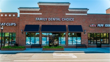 Exterior view Charlotte dentist Family Dental Choice