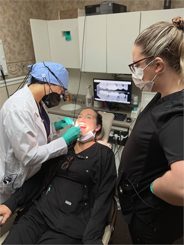 Dental crown patient at Vibe Dental of Pulaski