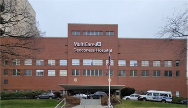 MultiCare Deaconess Hospital at 12 minutes drive to the east of Dr. C Family Dentistry Airway Height