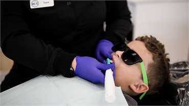 Teeth cleaning at Dr. C Kids Dentistry Airway Heights