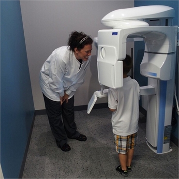 Digital dental x-ray machine at Sorenson Dental