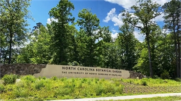 North Carolina Botanical Garden at 10 minutes drive to the north of Chapel Hill dentist Everbright D