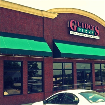 Guido's Pizza 5.7 miles to the east of Smile Shoppe Pediatric Dentistry Springdale AR 72762