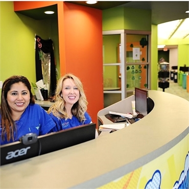 Reception area at Smile Shoppe Pediatric Dentistry  Springdale AR 72762