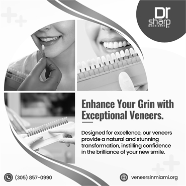 Transform Your Smile with Porcelain Veneers in Miami FL at Sharp Dentistry
