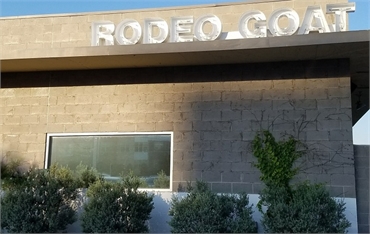 Rodeo Goat at 12 minutes drive to the northeast of Dallas dentist Dulce Dental