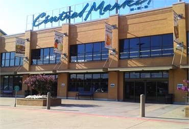Central Market at just 7 minutes drive to the east of Southlake cosmetic dentist Huckabee Dental